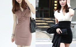 Biến tấu váy thu cho cô nàng ngực nhỏ