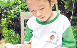 Chưa đi học đã đọc thông, tính thạo