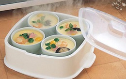 Nồi hấp thực phẩm trong lò vi sóng