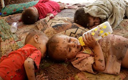 Bức ảnh gây sốc về lũ lụt ở Pakistan