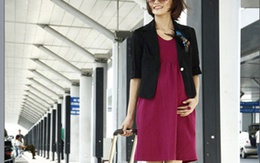 Đầm bầu "đẳng cấp doanh nhân"