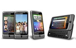 HTC Desire HD và Desire Z có giá từ 500 đến 600 euro