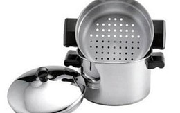 Bộ nồi vừa hầm vừa hấp thức ăn
