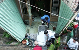 Nổ gas gây cháy nhà 3 tầng, 1 người chết