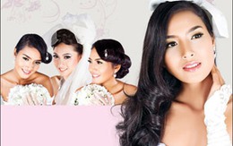 Kiểu tóc cô dâu lãng mạn  
