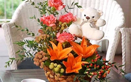 Hoa để bàn đẹp mê hồn