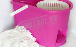 Nhà sạch bong với bộ lau nhà sạc điện