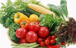 Rau quả tươi tốt cho người bệnh khớp