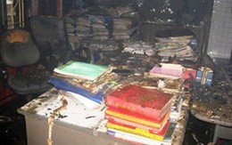 Cháy phòng làm việc của Phó Giám đốc Sở