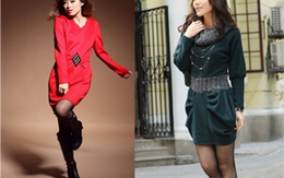 Váy liền công sở Thu Đông