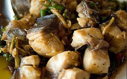 Cá thu kho tiêu riềng 