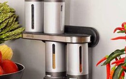 Bộ đựng gia vị treo tường độc đáo