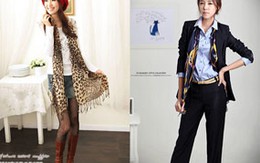 4 kiểu thắt khăn cho quý cô thấp