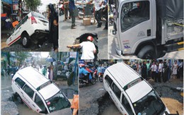 TP HCM: Lại xuất hiện “hố tử thần”