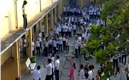 Cần Thơ: Nữ sinh nhảy lầu để... đùa