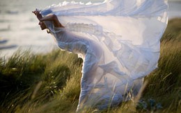 Cô dâu lãng mạn