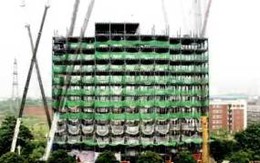 Xây nhà 15 tầng trong 6 ngày
