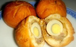 Bánh bao chiên nóng giòn đầu đông