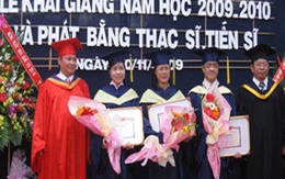 Công bố dự thảo quy chế đào tạo thạc sĩ
