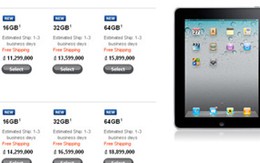 iPad tại VN giá từ 11,3 triệu đồng