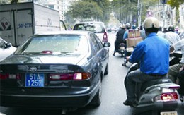 Xe công vi phạm giao thông 