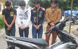Rủ nhau cướp xe trong lúc đi ăn hỏi