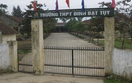 Trường THPT dân lập Đinh Bạt Tụy (Hưng Nguyên, Nghệ An): “Đạo” chữ ký của Sở GD& ĐT để tuyển sinh