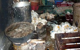 Kinh hoàng “công nghệ” chế biến tiết vịt