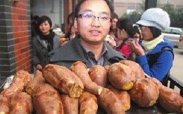 Bán khoai nướng, kiếm 42 triệu/tháng