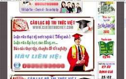 Sống nhờ tiểu luận  