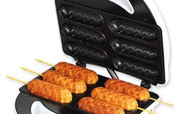 Làm chín xúc xích không cần dầu mỡ