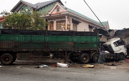 Tai nạn liên hoàn, 2 mẹ con chết thảm