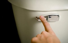 Mẹ giật nước làm trôi con xuống toilet 