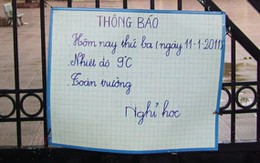 Chạy đua với… rét