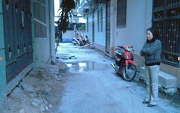 Sửa đường làm khó người dân
