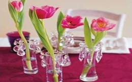 Trang trí lọ hoa đẹp đón năm mới