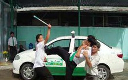 Táo tợn cướp xe taxi Mai Linh