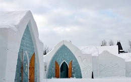 Khách sạn băng Quebec sưởi ấm những con tim 