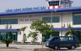 Tạm đóng cửa sân bay quốc tế Phú Bài