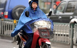Miền Bắc mưa phùn về đêm và sáng