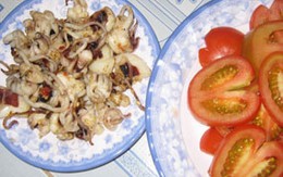 Lạ miệng với mực cóc
