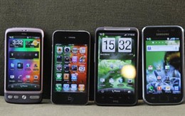 iPhone 4 và HTC hàng xách tay lên giá