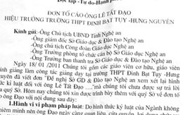 Xử lý sai phạm tại trường THPT Dân lập Đinh Bạt Tụy, Hưng Nguyên, Nghệ An: Giáo viên tiếp tục khiếu nại