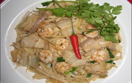 Măng chua xào tôm, thịt 