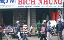 Cháy cửa hàng nệm, hai vợ chồng thiệt mạng
