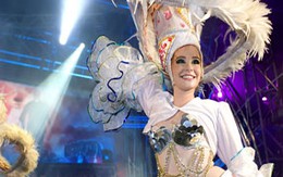 Rộn ràng hội hóa trang xứ bò tót