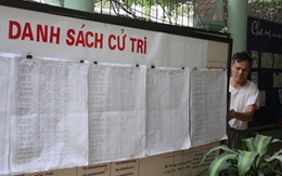 Có thể chia nhỏ hội nghị cử tri