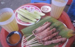 Nem chua nướng Nhà Thờ 
