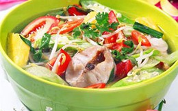 Canh chua cá lóc Nam bộ