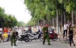 Bị đâm thủng tim khi đang đi xe đạp